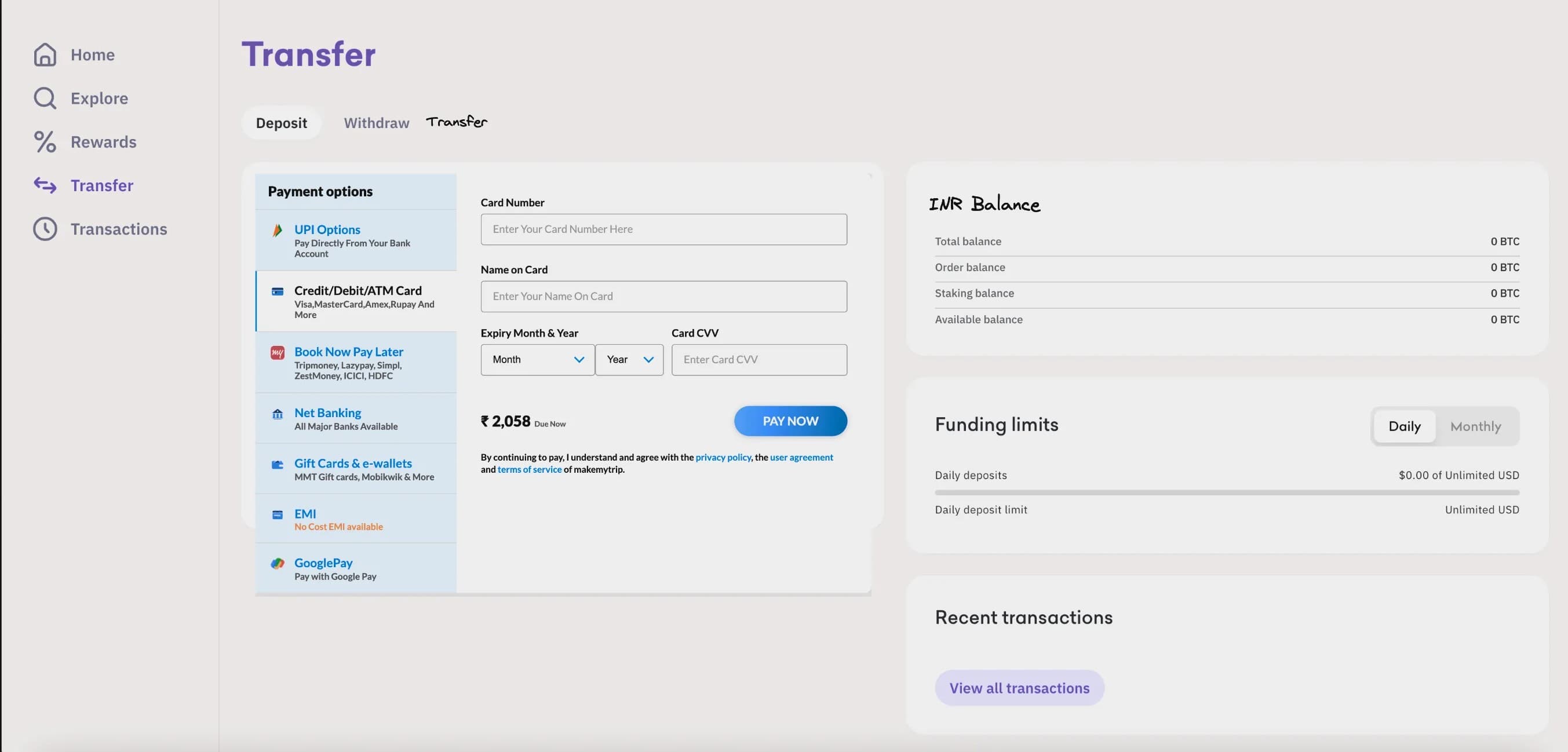 PaySwift – UPI-like Payment System